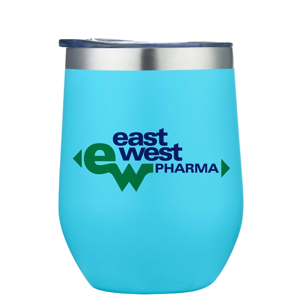 12 oz Double Wall Stainless Steel Wine Cup. Vacuum insulated with... from ASI 30112 ACE Products