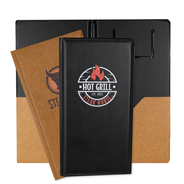 Check Presenter with foam padding front made of vinyl with full... from ASI 54040 Fey Promo