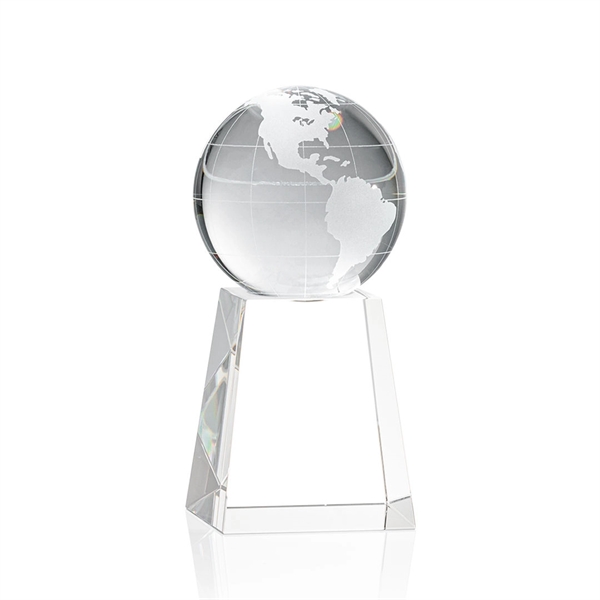 Globe on Tall Base VividPrint™ Award... from ASI 84592 St Regis Group / St Regis