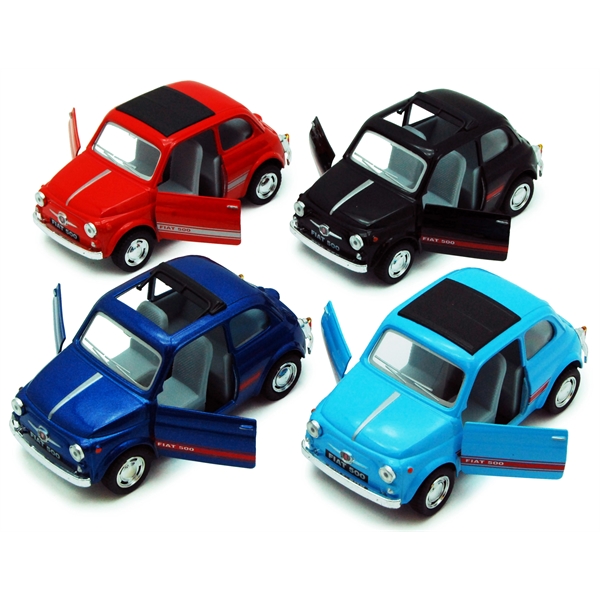 4.75" 1/24 scale Die Cast Fiat 500... from ASI 85620 H M Schmidt Co Inc / Traveling Billboard