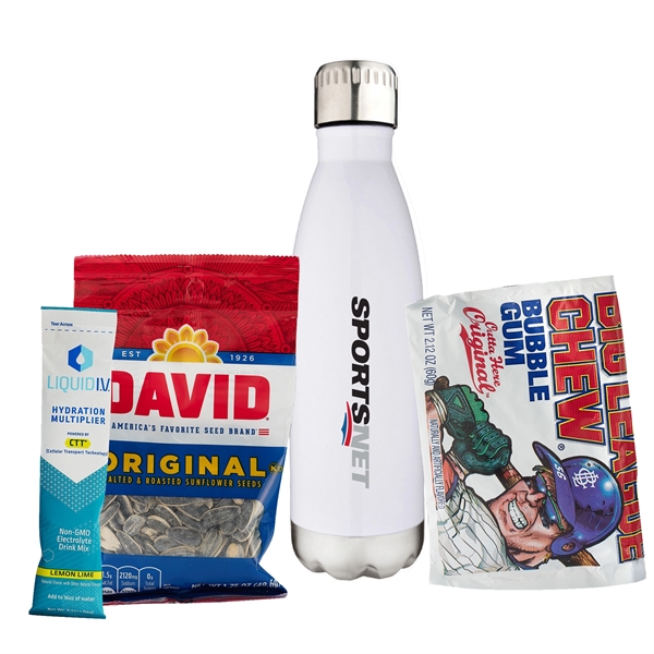 17 oz. Water Bottle Gift Set with a Liquid IV® Electrolyte... from ASI 71685 Midnite Snax® / Promo Revolution