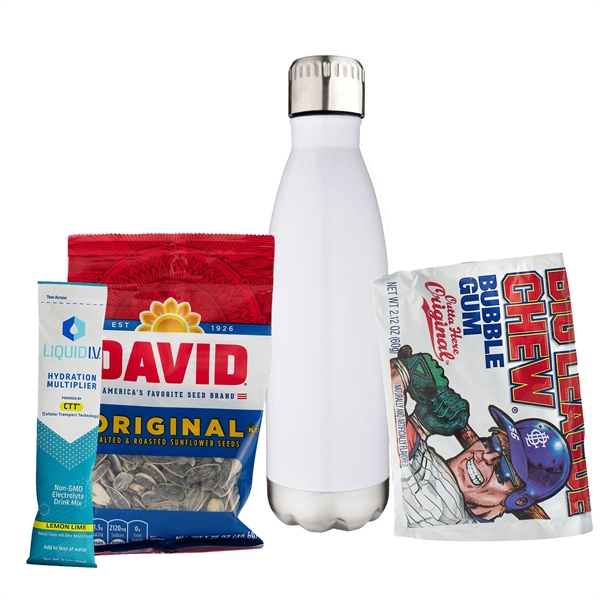17 oz. Water Bottle Gift Set with a Liquid IV® Electrolyte... from ASI 71685 Midnite Snax® / Promo Revolution