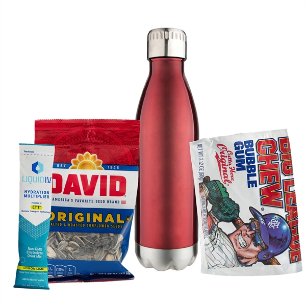 17 oz. Water Bottle Gift Set with a Liquid IV® Electrolyte... from ASI 71685 Midnite Snax® / Promo Revolution
