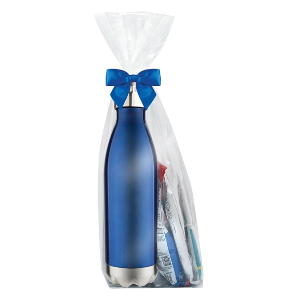 17 oz. Water Bottle Gift Set with a Liquid IV® Electrolyte... from ASI 71685 Midnite Snax® / Promo Revolution