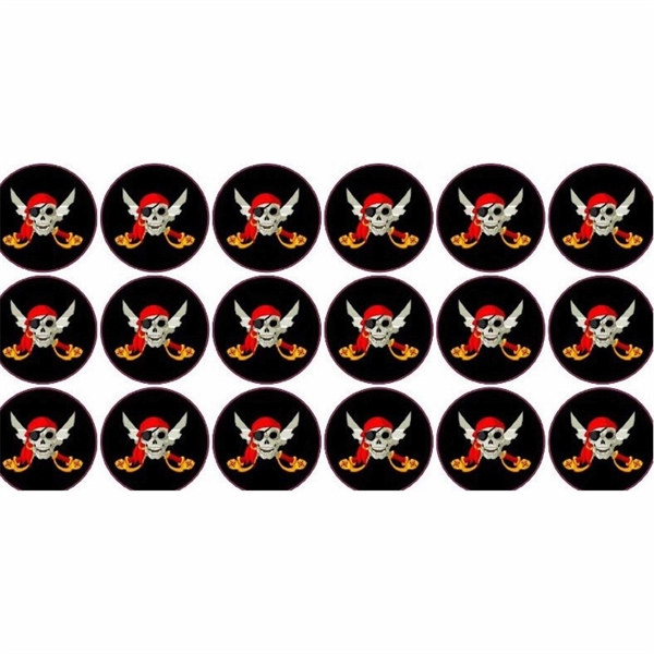 Decals - 1" square inch full color logo included. 1" L... from ASI 57713 Glow Promotions / Glow Promotions