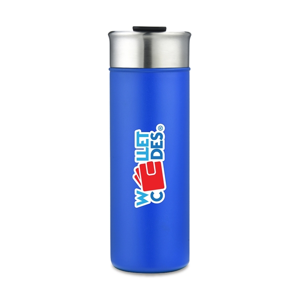 18 oz Double Wall Stainless Steel Tumbler. Screw on/off lid. Great... from ASI 30112 ACE Products