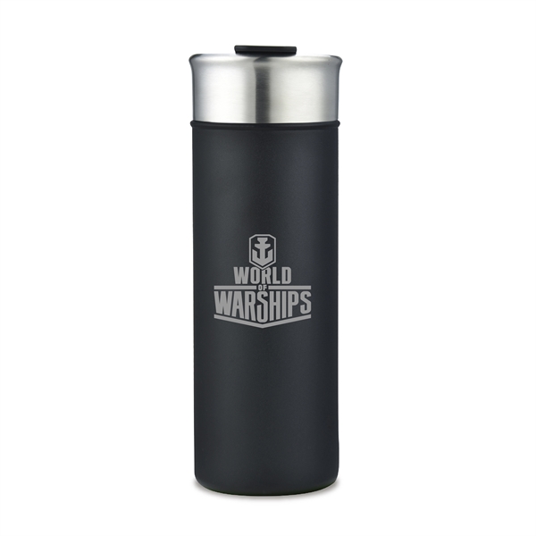 18 oz Double Wall Stainless Steel Tumbler. Screw on/off lid. Great... from ASI 30112 ACE Products
