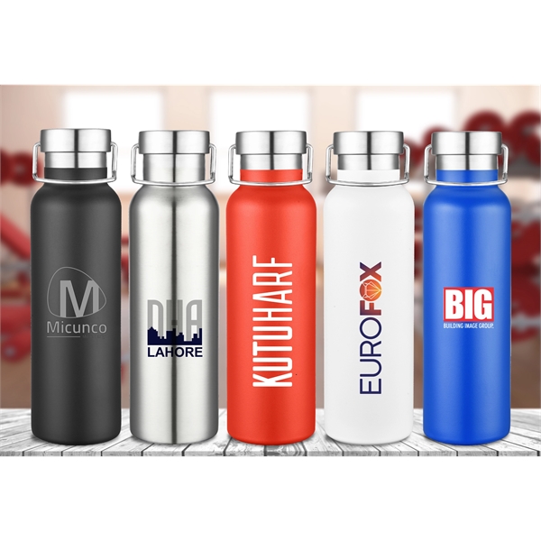 20 oz Double wall Stainless Steel Vacuum Insulated Bottle. Screw on/off... from ASI 30112 ACE Products