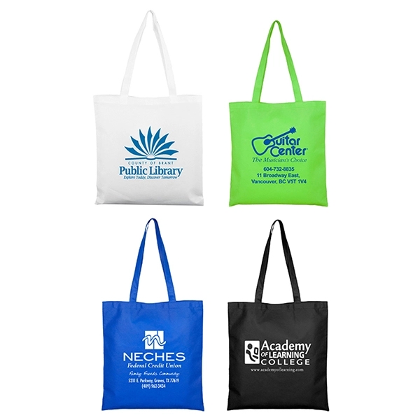 15" x 16" non-woven day tote with hook and loop closure... from ASI 62660 Innovation Line