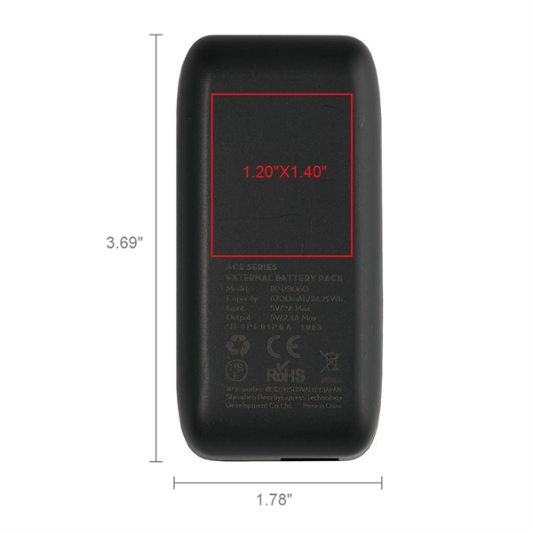 6700mAh Power Bank  is the most compact, powerful , and... from ASI 90154 Sunjoy Group Inc