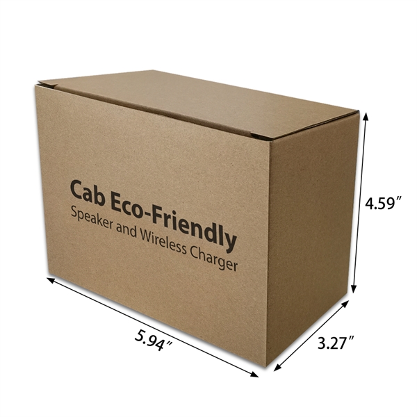 Cab Eco Friendly 2-in-1 Cork Wireless Charger and Cement Bluetooth Speaker... from ASI 90154 Sunjoy Group Inc