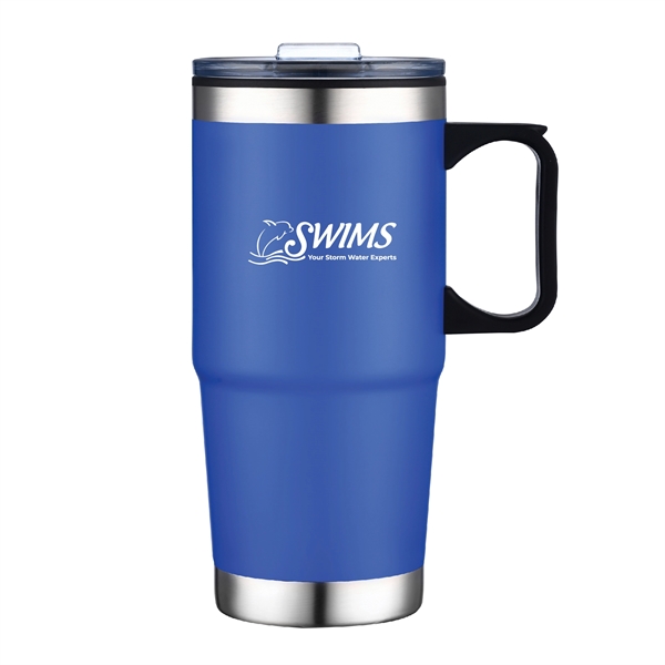 24oz Travel Mug with Stainless Steel Bottom... from ASI 39820 Opusline (Benmex) / Opus Line