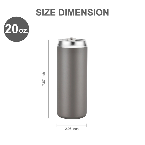 20oz Vacuum Tumbler with Straw... from ASI 39820 Opusline (Benmex) / Opus Line