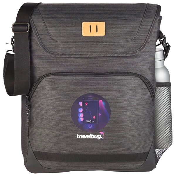 4" x 15.75" x 13" tote bag with a laptop sleeve... from ASI 66887 PCNA / Leed’s