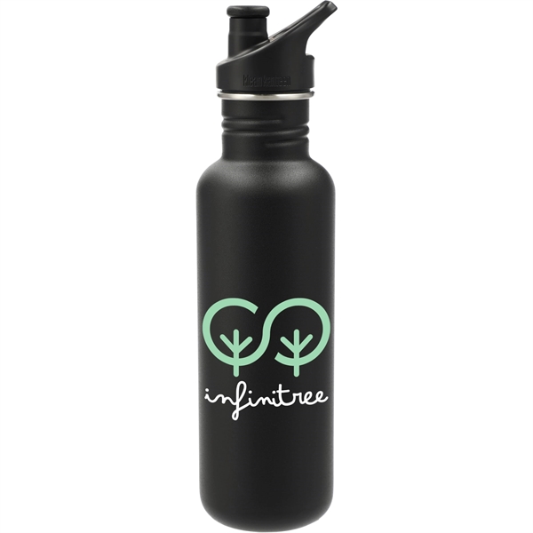 27 oz. bottle made of 90% post-consumer recycled 18/8 food grade... from ASI 66887 PCNA / Leed’s