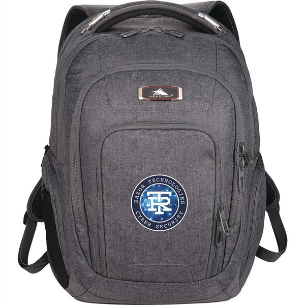 Backpack with a quilted 17" laptop compartment.... from ASI 66887 PCNA / Leeds