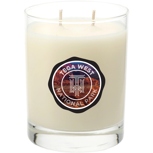 3.25" x 4.25" x 3.25" scented candle... from ASI 66887 PCNA / Leed’s