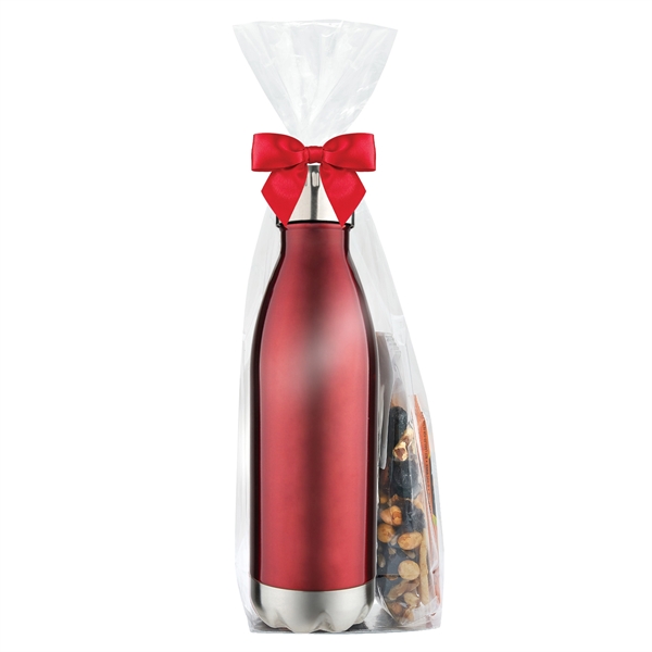 17 oz. Water Bottle Gift Set; includes a .4C® Sugar Free... from ASI 71685 Midnite Snax® / Promo Revolution
