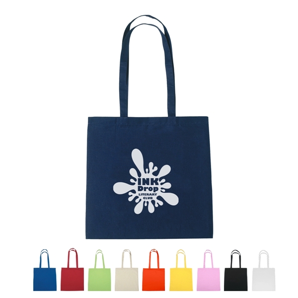 100% Natural Cotton Tote Bag.  30" Handles.  Spot Clean/Air... from ASI 61125 Hit Promotional Products / Hit®