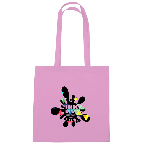 100% Natural Cotton Tote Bag.  30" Handles.  Spot Clean/Air... from ASI 61125 Hit Promotional Products / Hit®