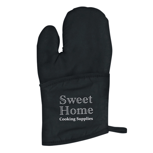 Quilted canvas oven mitt with large imprint area.... from ASI 61125 Hit Promotional Products / Hit®