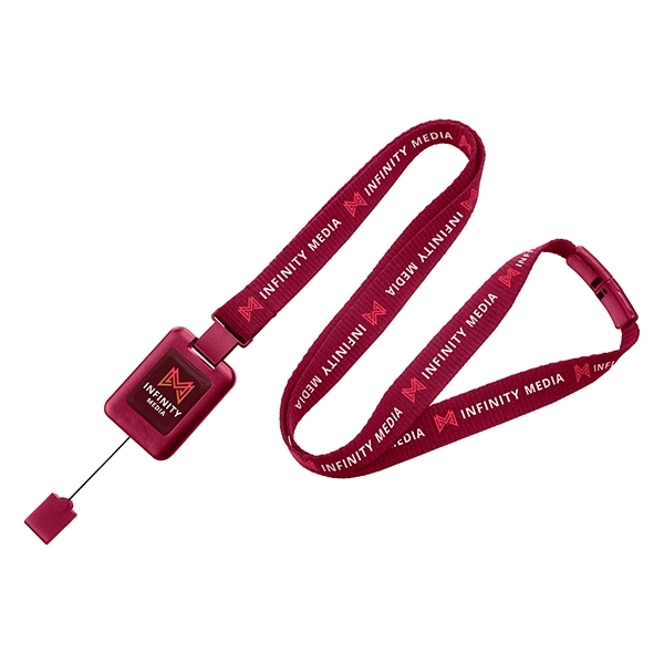 An innovative new lanyard/badge reel system, each component can be used... from ASI 52550 Erell Manufacturing Company