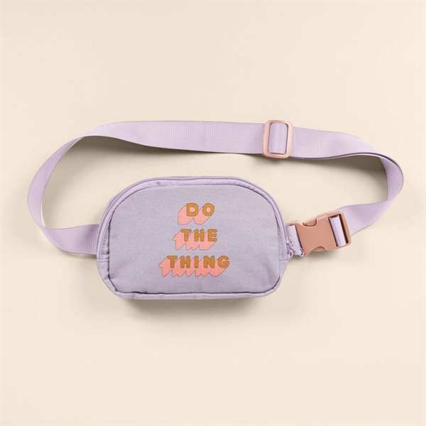 Adjustable nylon webbing belt. Double-pull zipper. Lined with natural muslin.... from ASI 74710 Numo