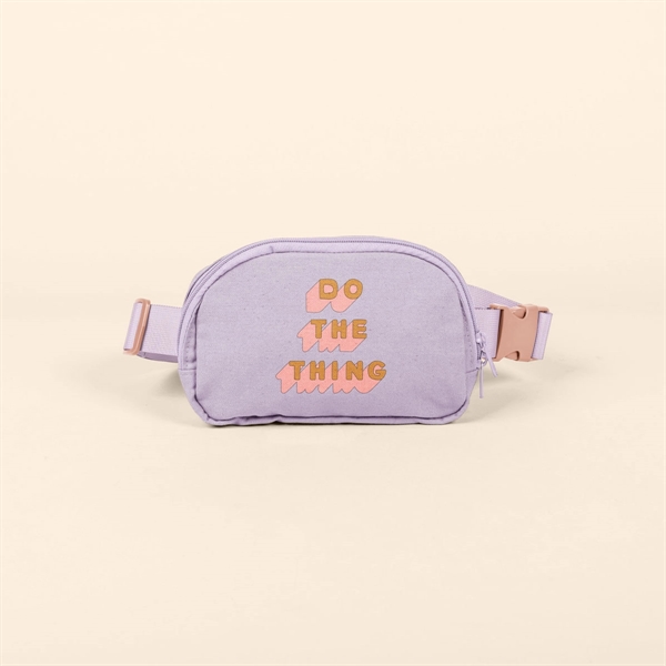 Adjustable nylon webbing belt. Double-pull zipper. Lined with natural muslin.... from ASI 74710 Numo