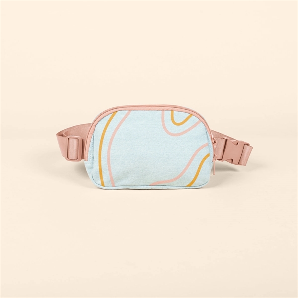 Adjustable nylon webbing belt. Double-pull zipper. Lined with natural muslin.... from ASI 74710 Numo