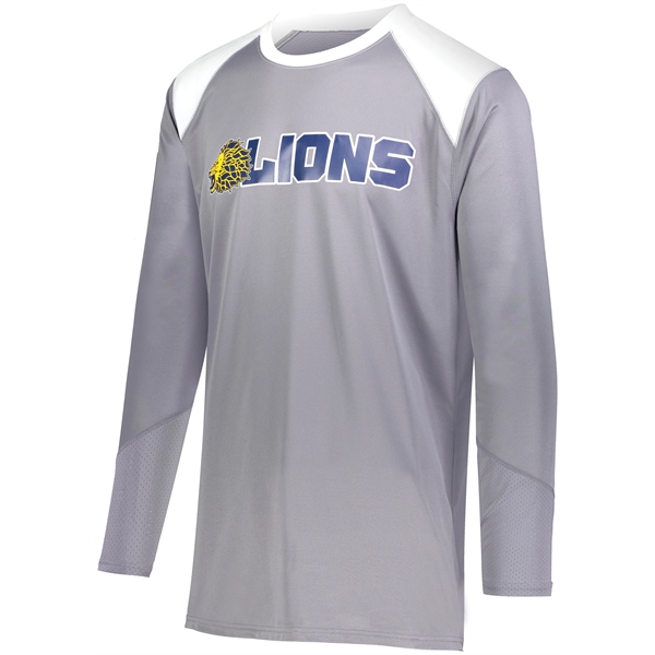 Adult Tip-Off Shooter Shirt. 100% polyester wicking knit with color secure®... from ASI 37461 Augusta Sportswear