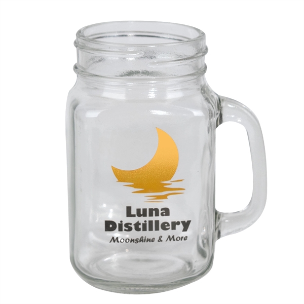 16 oz. printed mason jars with handles are perfect for all... from ASI 62088 IDProductsource