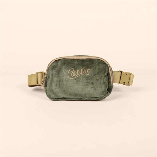 Adjustable nylon webbing belt. Double-pull zipper. Lined with natural muslin.... from ASI 74710 Numo