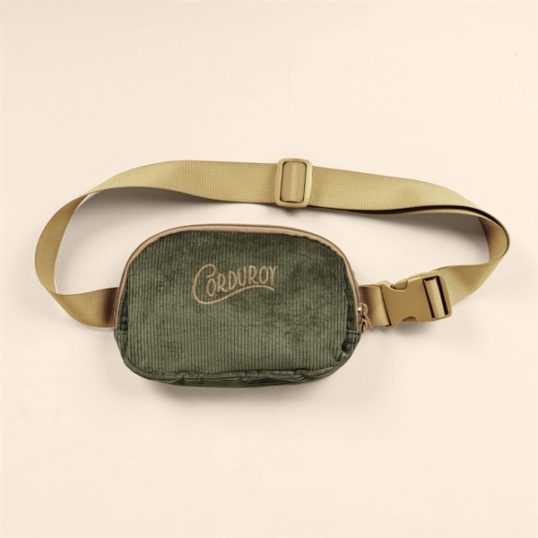 Adjustable nylon webbing belt. Double-pull zipper. Lined with natural muslin.... from ASI 74710 Numo