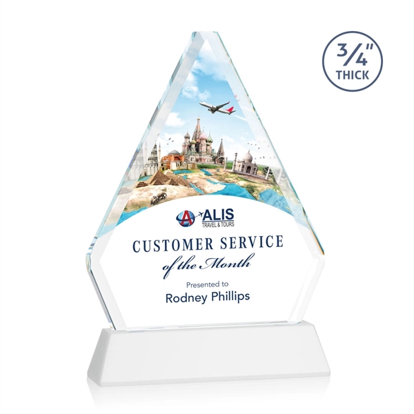 Fyreside VividPrint™ Award on Newhaven - White... from ASI 84592 St Regis Group / St Regis