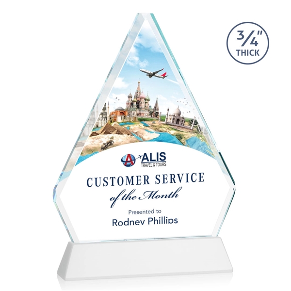 Fyreside VividPrint™ Award on Newhaven - White... from ASI 84592 St Regis Group / St Regis