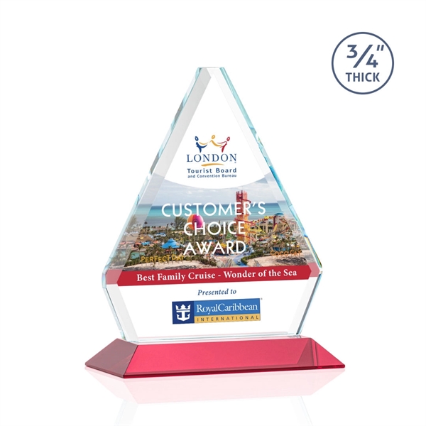Fyreside VividPrint™ Award - Red... from ASI 84592 St Regis Group / St Regis