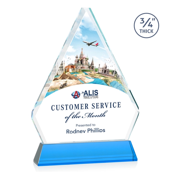 Fyreside VividPrint™ Award on Newhaven - Sky Blue... from ASI 84592 St Regis Group / St Regis