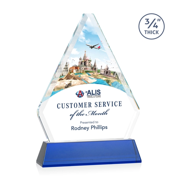 Fyreside VividPrint™ Award on Newhaven - Blue... from ASI 84592 St Regis Group / St Regis