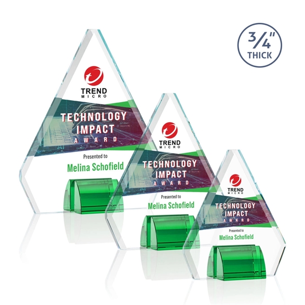 Roxborough VividPrint™ Award - Green... from ASI 84592 St Regis Group / St Regis