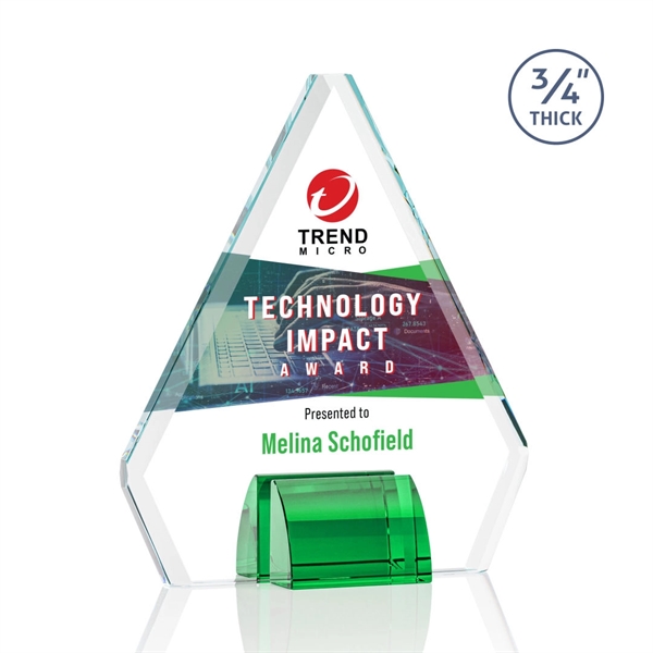 Roxborough VividPrint™ Award - Green... from ASI 84592 St Regis Group / St Regis