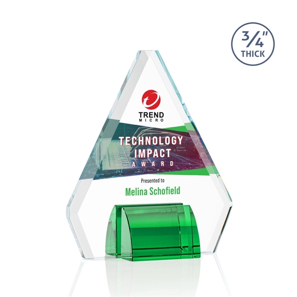 Roxborough VividPrint™ Award - Green... from ASI 84592 St Regis Group / St Regis