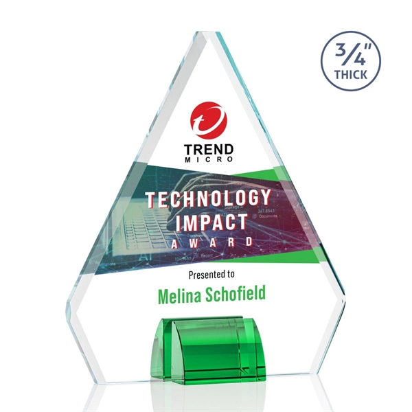 Roxborough VividPrint™ Award - Green... from ASI 84592 St Regis Group / St Regis