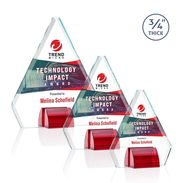Roxborough VividPrint™ Award - Red... from ASI 84592 St Regis Group / St Regis