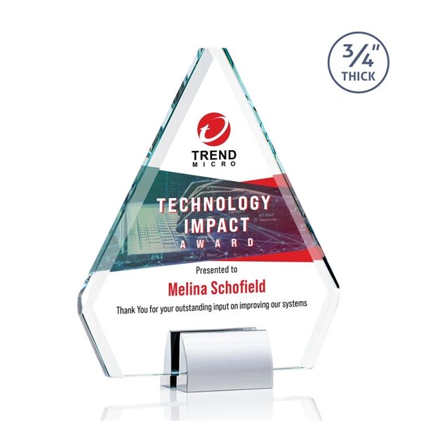 Roxborough VividPrint™ Award - Chrome... from ASI 84592 St Regis Group / St Regis