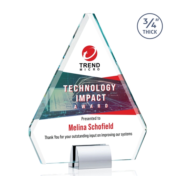 Roxborough VividPrint™ Award - Chrome... from ASI 84592 St Regis Group / St Regis