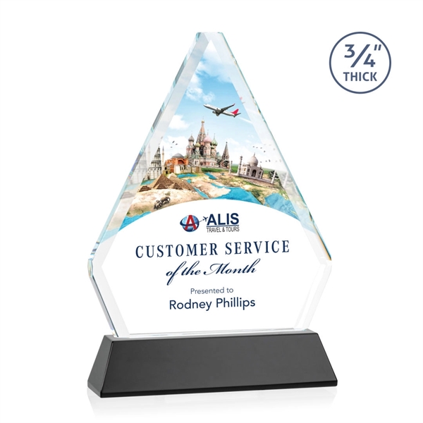 Fyreside VividPrint™ Award on Newhaven - Black... from ASI 84592 St Regis Group / St Regis