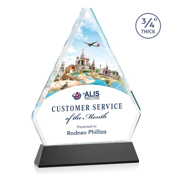 Fyreside VividPrint™ Award on Newhaven - Black... from ASI 84592 St Regis Group / St Regis