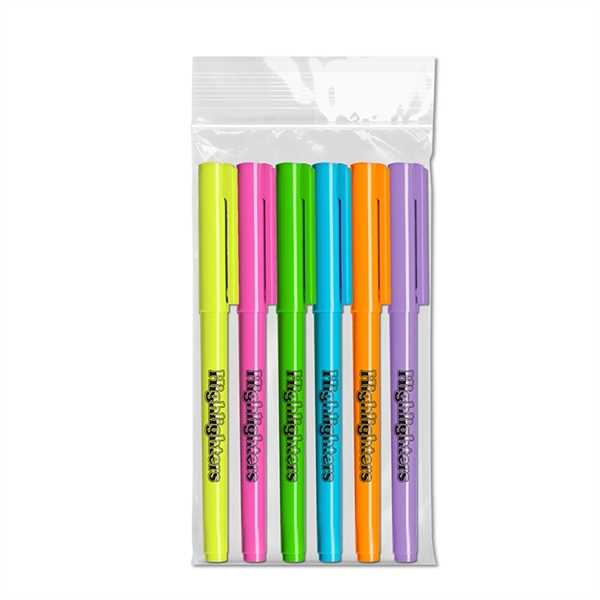 Six Pack of Brite Spots Pocket Highlighters... from ASI 67675 Liqui-Mark Corp
