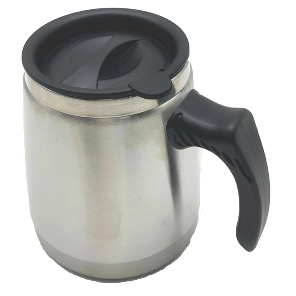 16 Oz. Stainless steel interior & exterior desk mug, wide base.... from ASI 36988 Artek USA Inc / Artek™