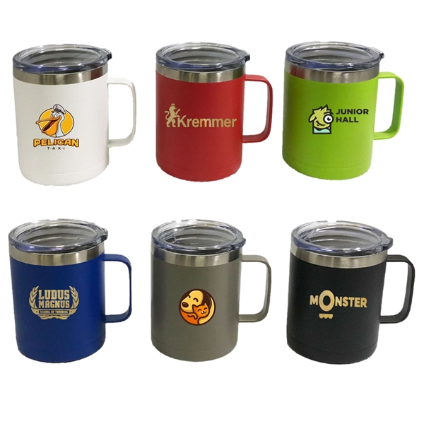 BPA free, sturdy wide-mouth mug is made of high-grade stainless steel... from ASI 90154 Sunjoy Group Inc